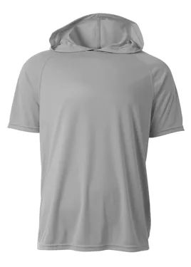 A4 NB3408  Short Sleeve Hooded Tee