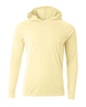 A4 NB3409  Long Sleeve Hooded Tee