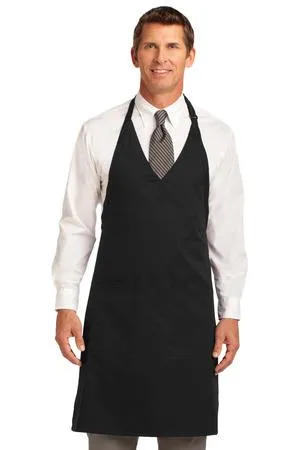 Port Authority A704 Easy Care Tuxedo Apron with Stain Release.