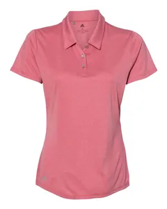 A241 adidas Golf Womens Heathered Sport Shirt