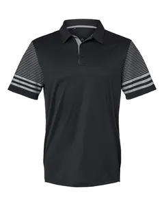 adidas Golf A490 Striped Sleeve Sport Shirt