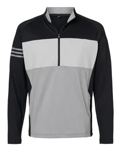 adidas Golf A492 3-Stripes Competition Quarter-Zip Pullover