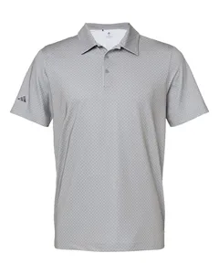 adidas Golf A498 Diamond Dot Print Sport Shirt
