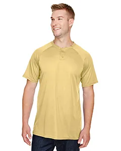 Augusta Sportswear AG1565 Adult Attain 2-Button Baseball Jersey