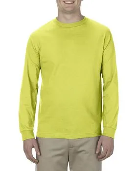 AL1304 Alstyle Adult 6.0 oz., 100% Cotton Long-Sleeve T-Shirt