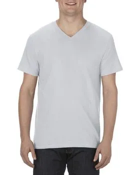 Alstyle AL5300 Adult 4.3 oz., Ringspun Cotton V-Neck T-Shirt