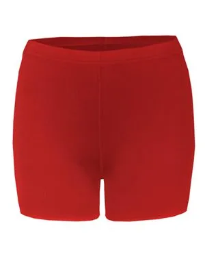 Alleson Athletic 4614 Womens Compression 4 Inseam Shorts