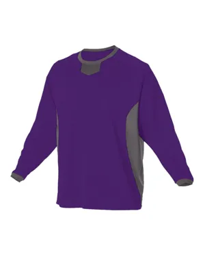 Alleson Athletic 598BBL Long Sleeve Pullover Practice Jersey