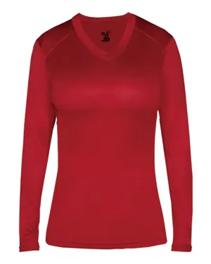 Alleson Athletic 6464 Ultimate SoftLock Womens Fitted Long Sleeve T-Shirt