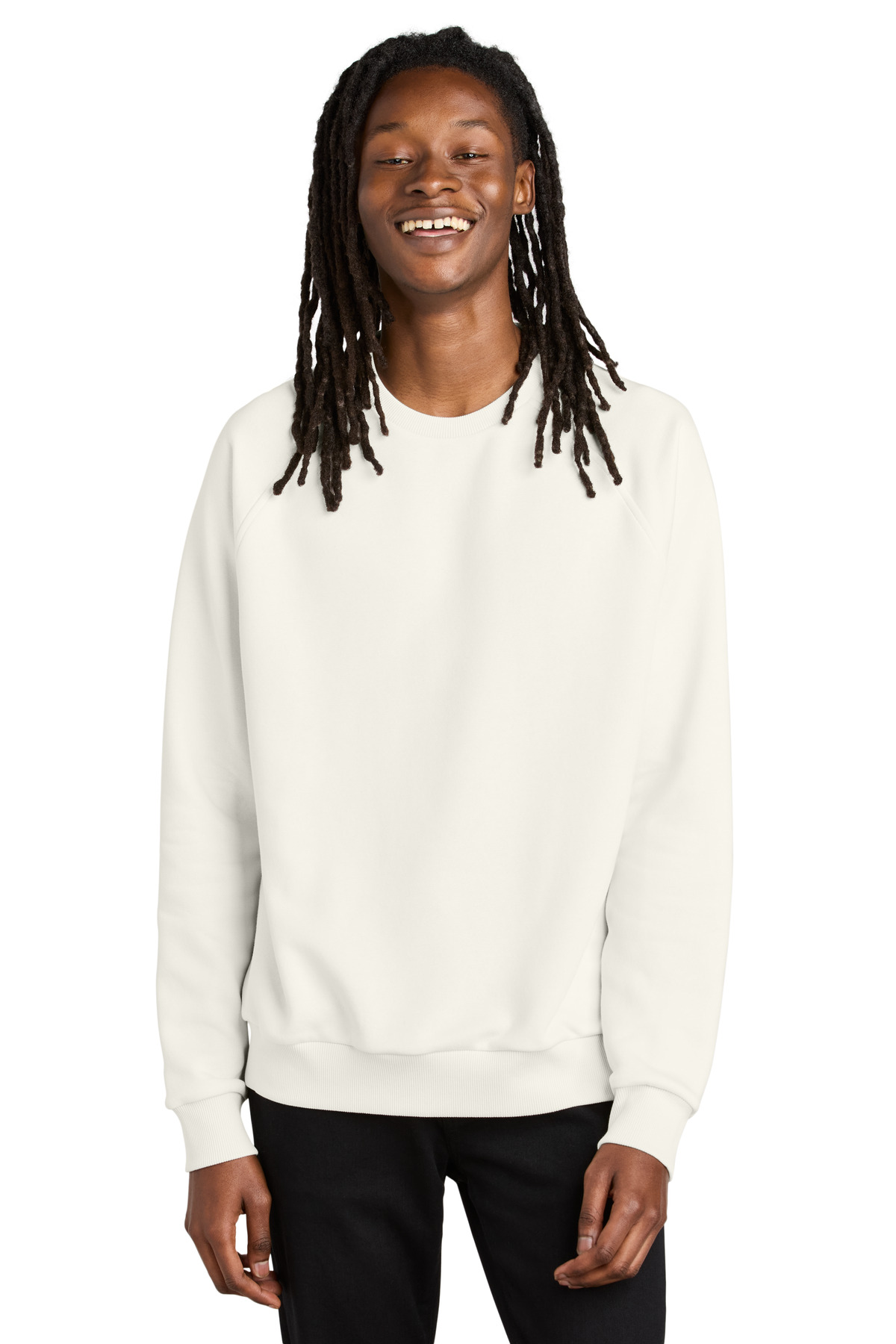 AllMade AL5004 Unisex Organic CVC Fleece Crewneck Sweatshirt