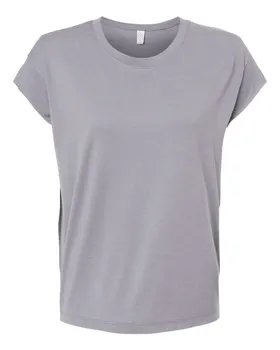 Alternative 4461HM Ladies Modal Tri-Blend Raw Edge Muscle T-Shirt
