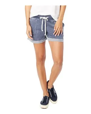 Alternative 8630 Womens Lounge Mineral Wash French Terry Shorts