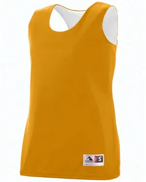 Augusta Drop Ship 147 Ladies Wicking Polyester Reversible Sleeveless Jersey