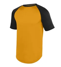 Augusta Sportswear 1508 WICKING SHORT SLEEVE BASEBALL JERSEY