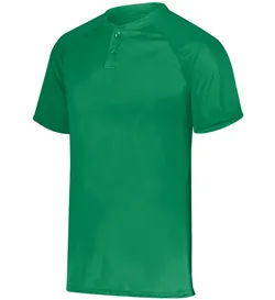 Augusta Sportswear 1565 Attain Wicking Two-Button Baseball Jersey