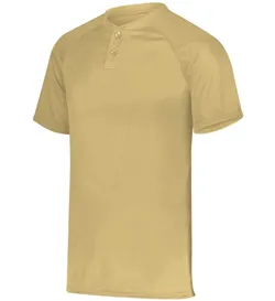 1566 Augusta Sportswear Youth Attain Wicking Two-Button Baseball Jersey