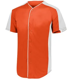 Augusta Sportswear 1655 Full-Button Baseball Jersey