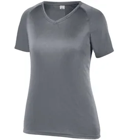 Augusta Sportswear 2793 Girls Attain Wicking V-Neck T-Shirt