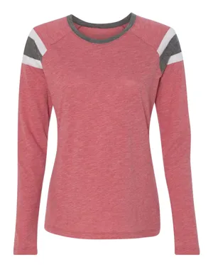Augusta Sportswear 3012 Womens Long Sleeve Fanatic T-Shirt