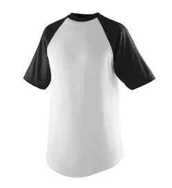 Augusta Sportswear 424 YOUTH SHORT SLEEVE BASEBALL JERSEY