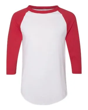 Augusta Sportswear 4420 Three-Quarter Raglan Sleeve Baseball Jersey