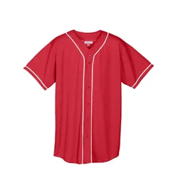 Augusta Sportswear 594 YOUTH WICKING MESH BUTTON FRONT JERSEY