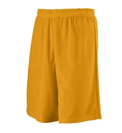 Augusta Sportswear 738 LONGER LENGTH MINI MESH LEAGUE SHORTS