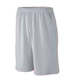 Augusta Sportswear 809 YOUTH LONGER LENGTH WICKING MESH ATHLETIC SHORTS