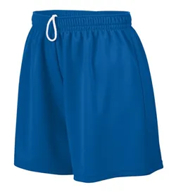 Augusta Sportswear 961 Girls Wicking Mesh Shorts