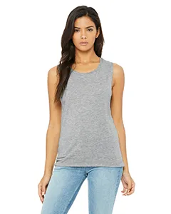 Bella + Canvas B8803 Ladies Flowy Scoop Muscle Tank