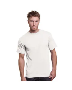 Bayside BA3015 Adult 6.1 oz., Cotton Pocket T-Shirt