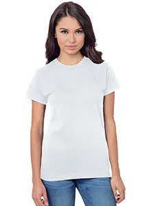 Bayside BA3075 Ladies Union-Made 6.1 oz., Cotton T-Shirt