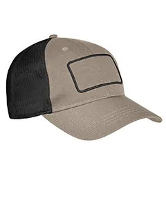 Big Accessories BA656T Patch Trucker Cap