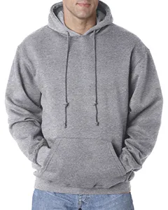 Bayside BA960 Adult 9.5 oz., 80/20 Pullover Hooded Sweatshirt