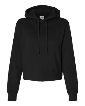 Badger 1261 Womens Crop Hooded Sweatshirt