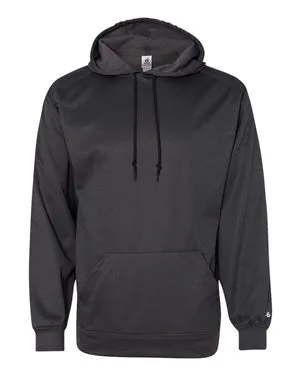 Badger 1450 Pro Heather Hooded Sweatshirt