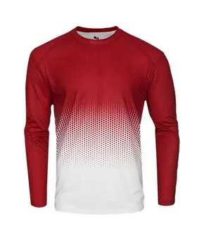 Badger 2224 Youth Hex 2.0 Long Sleeve T-Shirt