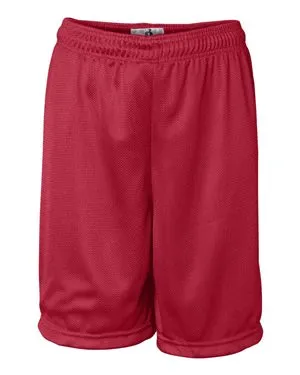 Badger 2237 Youth Mini Mesh 6 Inseam Shorts