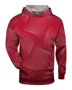 Badger 2413 Youth Warp Hooded Long Sleeve T-Shirt