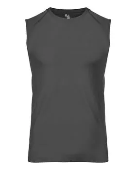 Badger 2530 Youth Fitted Battle Sleeveless T-Shirt