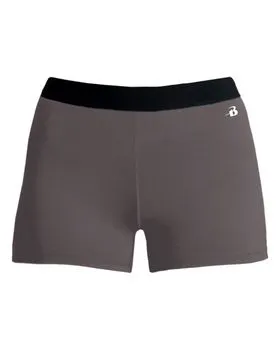 Badger 2629 Girls Pro-Compression Shorts