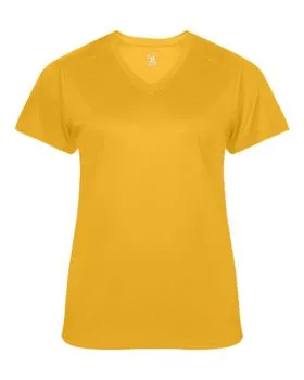 Badger 4062 Ultimate SoftLock Womens V-Neck T-Shirt