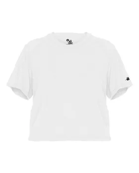 Badger 4963 Womens Tri-Blend Crop T-Shirt