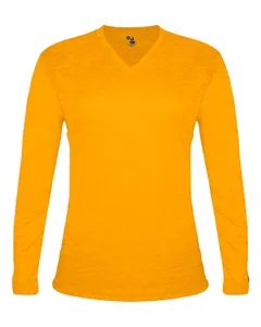 Badger 4964 Womens Tri-Blend Long Sleeve T-Shirt