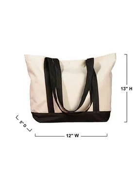 BAGedge BE004 Canvas Boat Tote