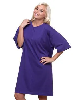 Bayside 3303 Womens USA-Made Scoop Neck Cover-Up