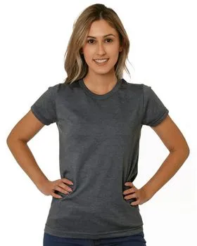 Bayside 5810 Womens USA-Made Triblend Short Sleeve T-Shirt