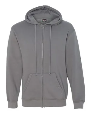 Bayside 900 USA-Made Full-Zip Hooded Sweatshirt