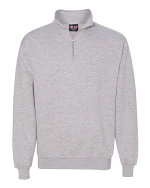 Bayside 920 USA-Made Quarter-Zip Pullover Sweatshirt