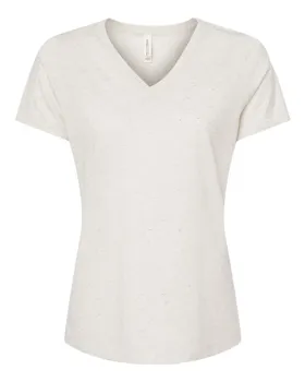 Bella + Canvas 6415 Ladies Relaxed Triblend V-Neck T-Shirt